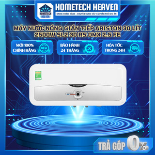 ☑️ máy nước nóng gián tiếp ariston 30 lít 2500w sl2 30 rs dmx 2.5 fe - hàng chính hãng
