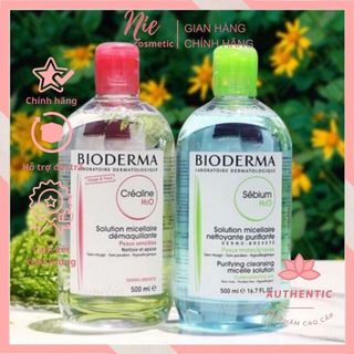 Nước Tẩy Trang Bio.der.ma Solution micellaire H2O 500ml Pháp
