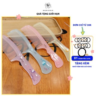 Lược Chải Tóc Bằng Nhựa Lúa Mạch Thiết Kế Nhỏ Gọn Dễ Thương cực xinh cho các bạn nữ