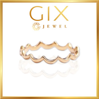 Nhẫn gợn sóng dễ thương phong cách Gix Jewel SPGN100