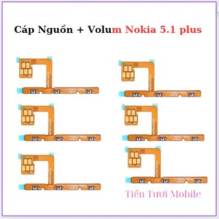 Cáp Nguon + volum Nokia 5.1 Plus