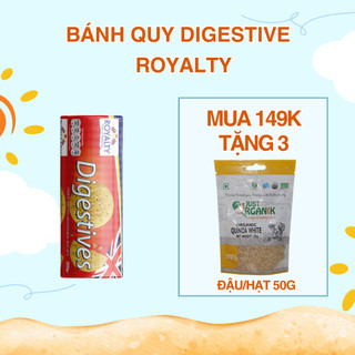Bánh quy digestive royalty tập gym, mẹ bầu 400g