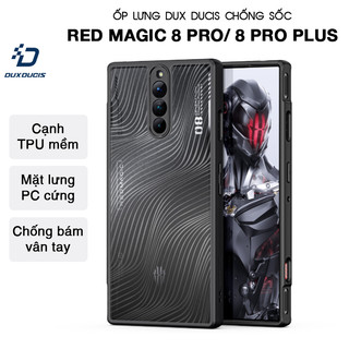 Ốp lưng DUX DUCIS Red Magic 8 Pro / 8 Pro Plus (AIMO SERIES) Viền TPU, Mặt lưng PC Chống bám vân tay