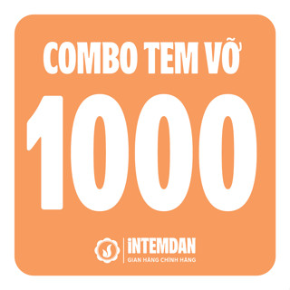 [Giá Xưởng] COMBO 1.000 Tem Vỡ GIÒN Bảo Hành VINH LIEN - in Theo Yêu Cầu - Đủ Size - Khổ A4