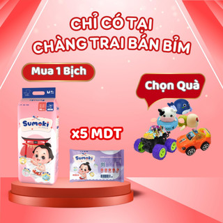  Tã Bỉm Quần Sumoki Nhật Bản size M46/L42/XL40/XXL38/XXXL36 siêu mềm mỏng, thấm hút vượt trội, chống tràn