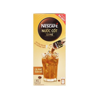 Nước cốt cafe sữa Nescafe hộp 5 gói 75 ml- có ship hỏa tốc HCM