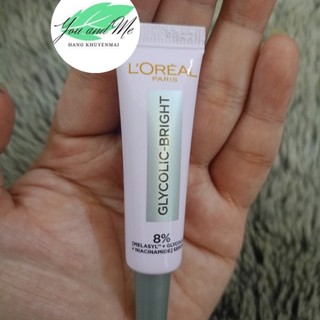 Serum / Kem dưỡng sáng mờ thâm nám L'Oreal Paris Glycolic Bright