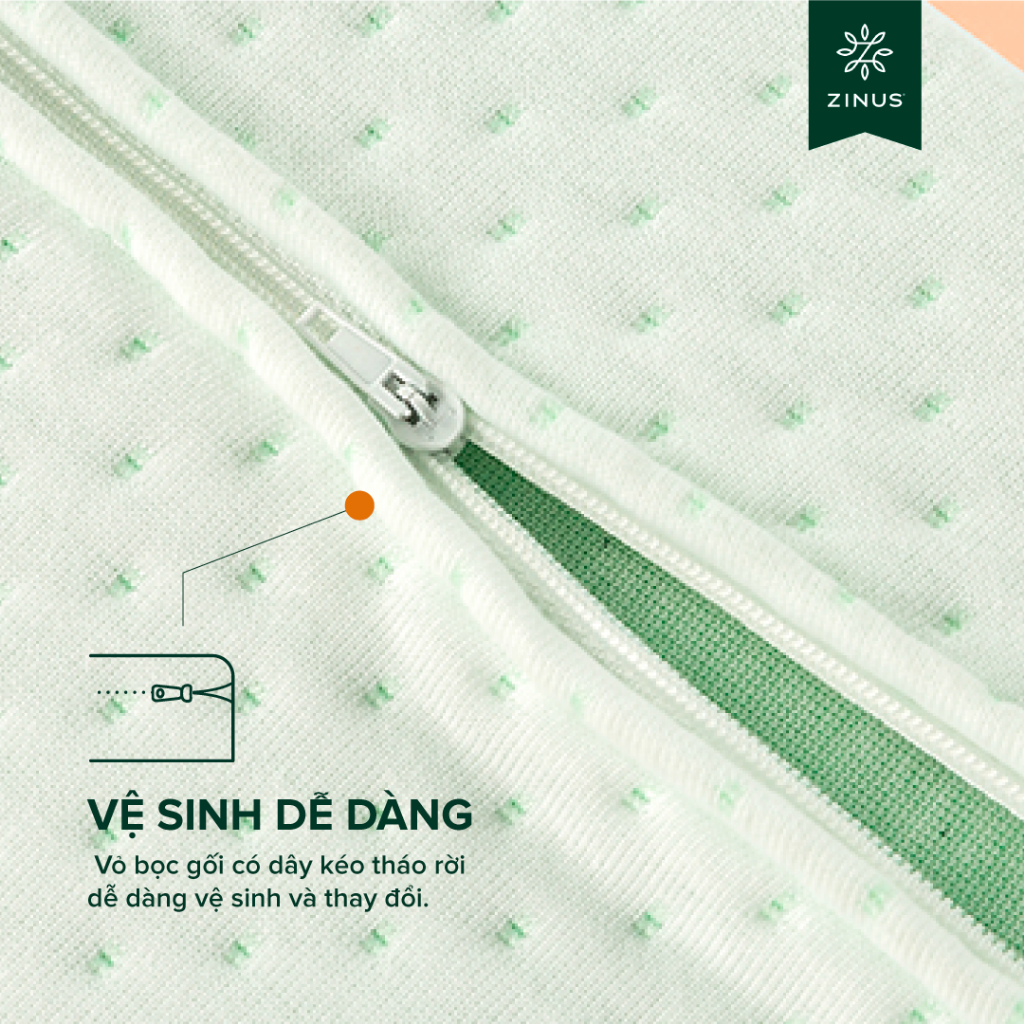 Gối Công Thái Học Giảm Đau Cổ Vai Gáy - Zinus Contour Pillow Memory Foam | BigBuy360 - bigbuy360.vn