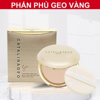 Phấn Phủ Geo Vàng Siêu Mịn Sempre Happy & Please Pact- HÀNG CHÍNH HÃNG