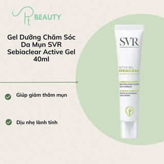 Gel dưỡng chăm sóc da mụn svr sebiaclear active gel 40ml