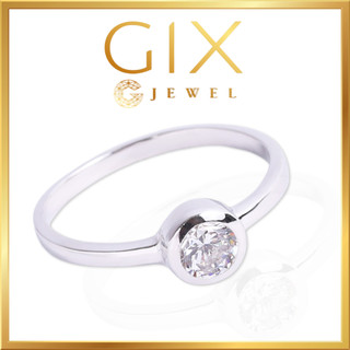 Nhẫn bạc S925 đá CZ cao cấp minimalist Gix Jewel N24