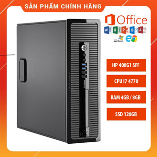 Case máy tính để bàn DELL HP  Core i7 4770 | i5 | i3 | G3220, Ram 16GB, SSD 480GB. Hàng Nhập Khẩu