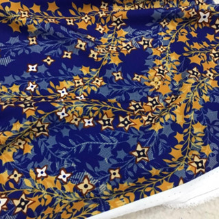 Vải Lụa Nhật Họa Tiết Hoa Nhí Khổ 1m5 - Dày Vừa, Đàn Hồi 4 Chiều, Mềm Rũ - May Áo Dài, Đầm, Váy, Áo Kiểu