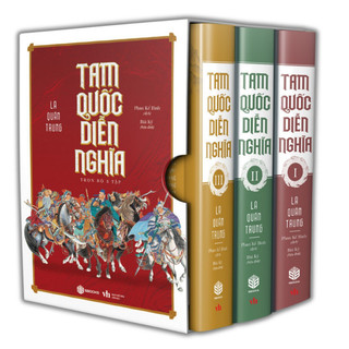 Sách - combo 3 cuốn tam quốc diễn nghĩa - sbooks
