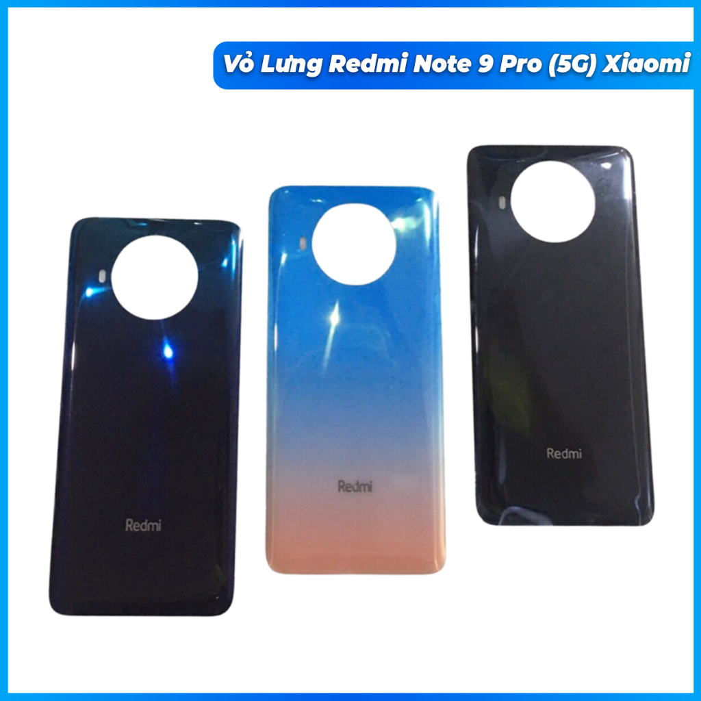 Vỏ lưng redmi note 9 pro 5g xiaomi