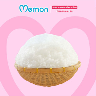Bông gòn nhồi gấu bông gối ôm gối ngủ Memon dạng gòn xơ bông bi cao cấp