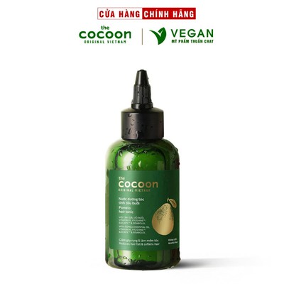 Cải tiến mới - Nước dưỡng tóc tinh dầu bưởi pomelo cocoon 140ml VEGAN - Mỹ phẩm thuần chay