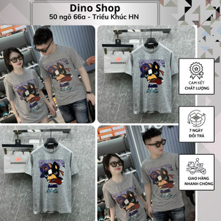 Áo Thun Nam DS Que Xám In Hình Cute Siêu Đẹp - Áo Phông Nam DS Que Mẫu Mới Nhất 2024