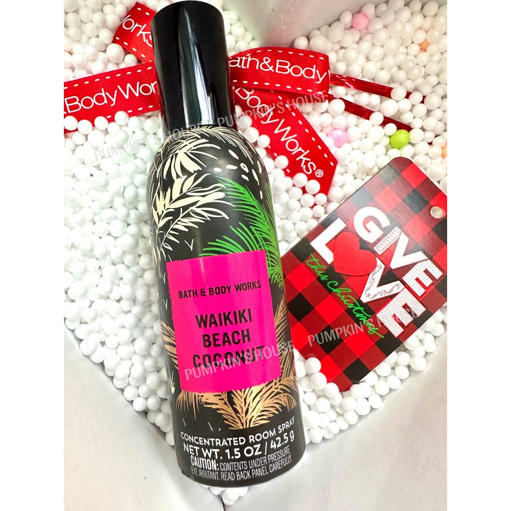 Xịt Thơm Phòng Bath & Body Works Room Spray Waikiki Beach Coconut 42.5G