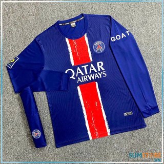 Đồ Thể Thao Bóng Đá Dài Tay Cực Chất - CLB PSG Sân Nhà 2024/25