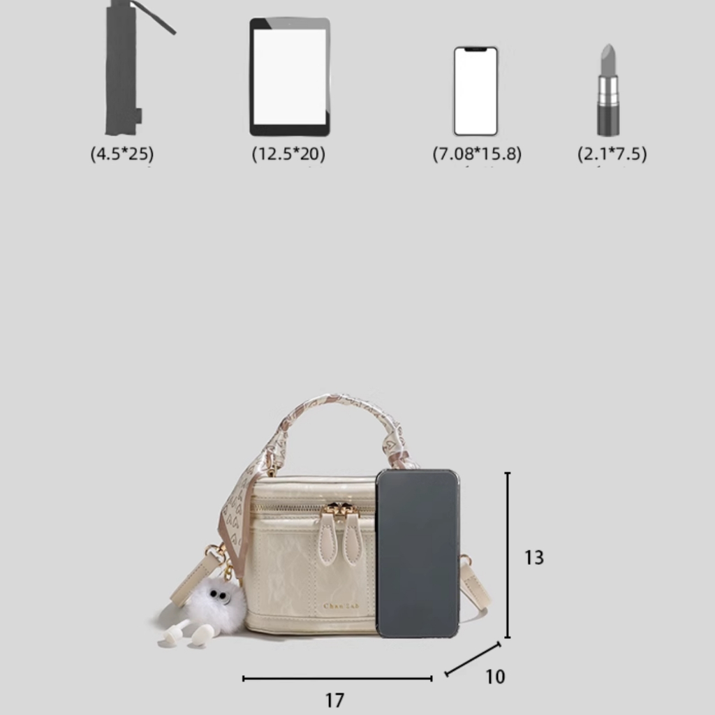 Túi xách nữ cốp cầm tay GIRRYA M33 - Túi xách nữ đeo chéo da PU cao cấp  phù hợp đi chơi đi tiệc đa dạng kiểu đeo