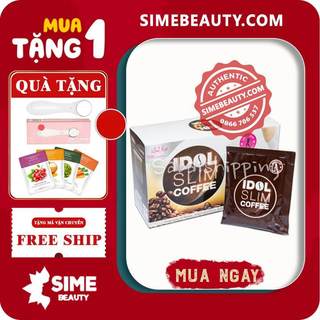 Cà phê giảm cân idol slim + coffee plus thái lan cafe giảm cân cấp tốc slim+ x2