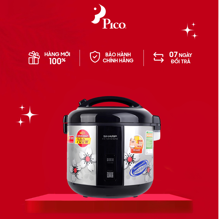 Nồi cơm điện 1,8L SHARP KS-NR181STVSS
