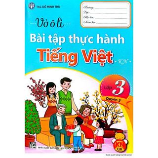 Sách -bộ vở ô li bài tập thực hành tiếng việt lớp 3 quyển 2