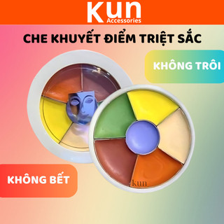 Che khuyết điểm triệt sắc Kryolan size mini 6 ô màu che mọi khuyết điểm