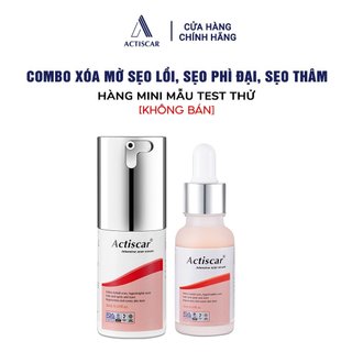 (1ML - Hàng tặng không bán) Kem Và Serum Actiscar 1ml Xử Lý, Giảm Sẹo Lồi, Sẹo Phì Đại Lâu Năm Nhanh Chóng