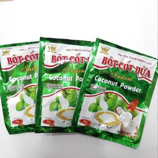 Nước cốt dừa Thành Phát dạng bột 50g. Bột pha nước cốt dừa Thành Phát chế biến món ăn DATE mới