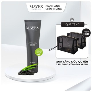  Mặt nạ Mavex La Perla Nera than hoạt tính làm sạch sâu, săn chắc da 250ML