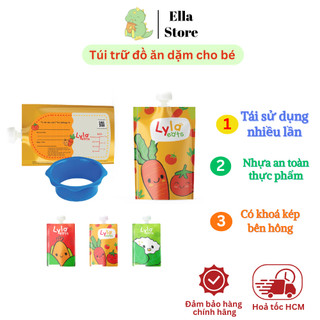 Túi Trữ Đồ Ăn Cho bé Lyla Eats trữ cháo, soup, Trái cây nghiền cho bé từ 6 tháng-36 tháng