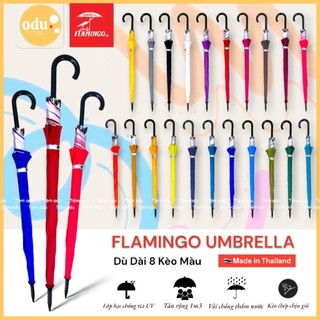 Ô dù flamingo thái lan cán cong dài 8 kèo