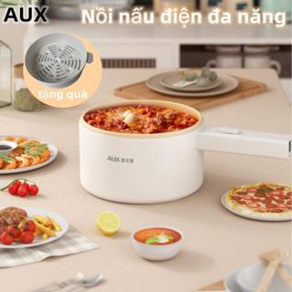 AUX Nồi điện đa năng dung tích 2.2 Lít, kèm khay hấp 2.4 Lít, có sẵn chức năng nấu cơm
