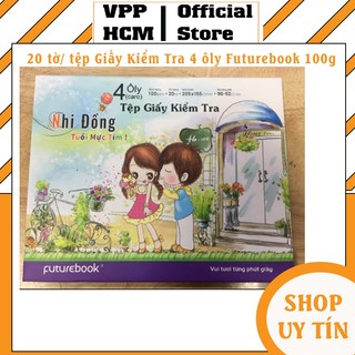 Tệp Giấy Kiểm Tra 4 ôly Futurebook Nhi Đồng định lượng 100g