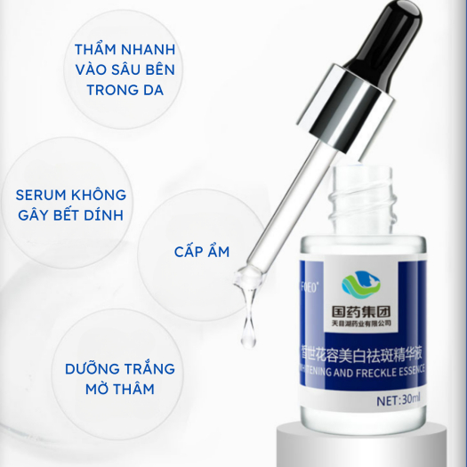 Serum Tế Bào Gốc Tái Tạo Da Foeo - Tinh Chất Dưỡng Trắng Da, Làm Giảm Nám, Sạm, Tàn Nhang, Chống Lão Hóa