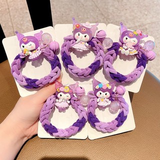 Cột tóc hoạt hình kuromi tóc bé gái buộc bóng dây tóc phụ kiện tóc bé