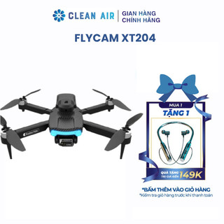 Flycam XT204 máy bay điều khiển từ xa động cơ không chổi than, camera kép mini ống kính chống rung