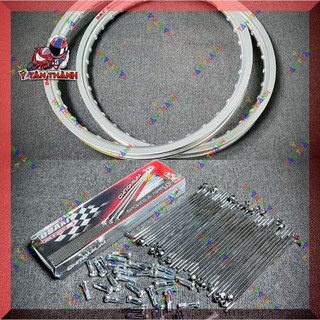 niềng nhôm căm mạ crom