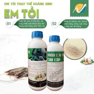Em tỏi cho tôm, cá , lươn - 2 chai 1lit
