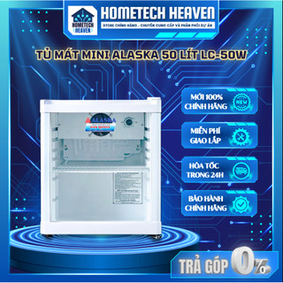 ☑️ lc50 - tủ mát mini alaska 50 lít lc-50 w màu trắng - hàng chính hãng