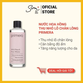 Nước hoa hổng primera wild peach pore water - 180ml