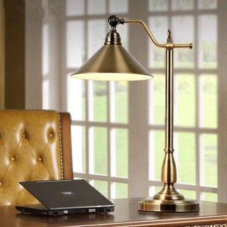  Đèn bàn học Đèn đọc sách Decor trang trí phòng làm việc phòng ngủ mạ đồng xanh cao cấp phong cách Tân Cổ Điển Châu Âu 
