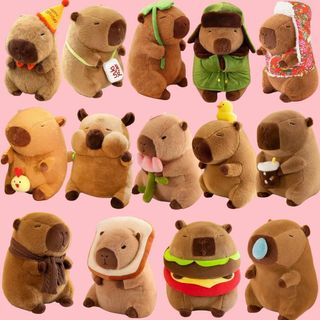 💝HÀNG MỚI VỀ💝Gấu Bông Chuột Lang Capybara Siêu Đáng Yêu - Full Mẫu