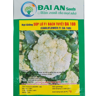 Hạt Giống Bông Cải Trắng F1 - Cải Súp Lơ Trắng (1gr)