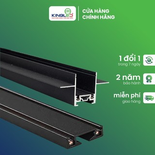 Thanh ray nam châm siêu mỏng lắp âm trần, lắp nổi cao cấp KingLed