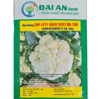 Hạt Giống Bông Cải Trắng F1 - Cải Súp Lơ Trắng ( gói 1gr)