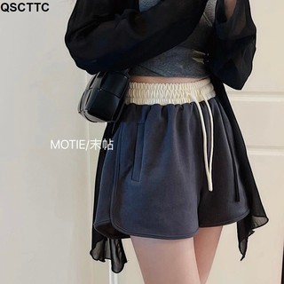 Quần Short Cạp Trắng Túi Chéo