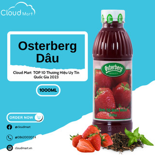 Sinh tố Osterberg Dâu 1L- Mứt trái cây Cloudmart